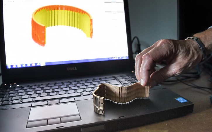 Grâce à la poudre d'or, les bijoux s'essayent aussi à l'impression 3D