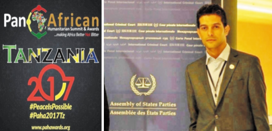 Zakaria El Hamel lauréat du Prix humanitaire panafricain