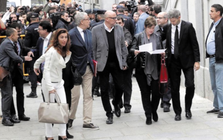 Report au 9 novembre de l'audition de députés indépendantistes catalans