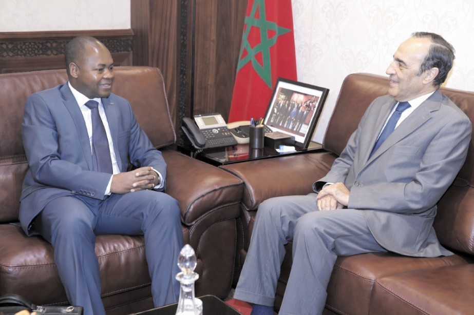 Entrevue entre Habib El Malki et le vice-président de l’Assemblée nationale du Togo