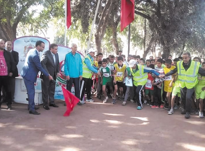 Championnat provincial de cross scolaire au parc Isesco