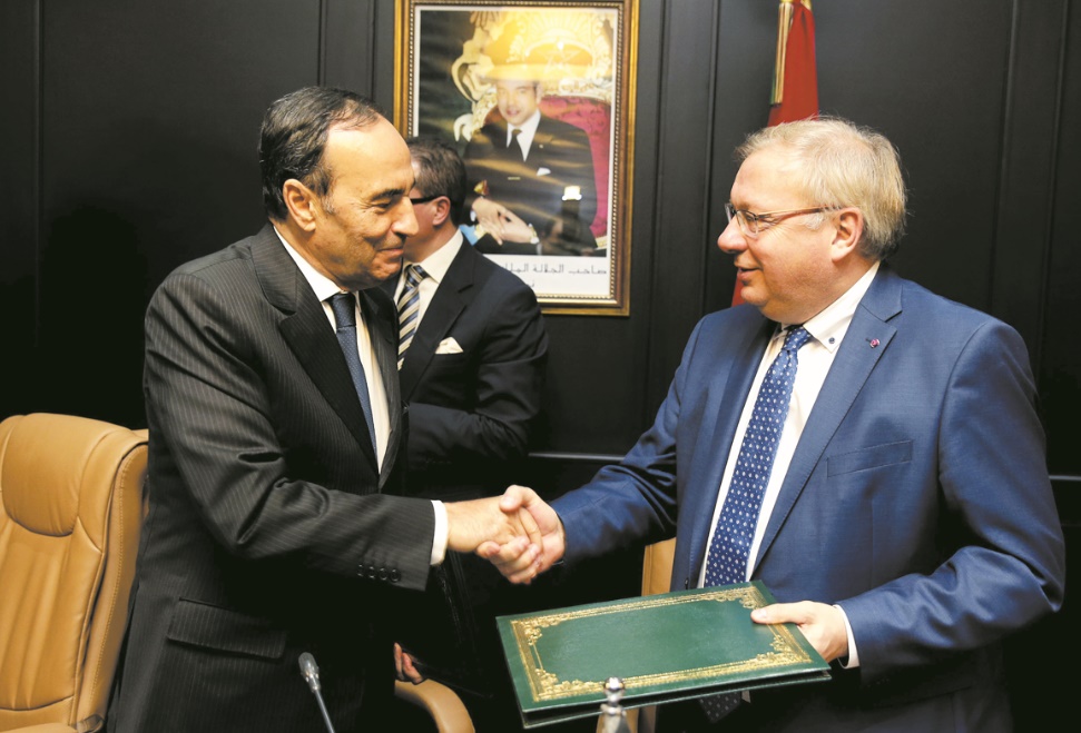 Habib El Malki s’entretient avec le président du Parlement de Wallonie