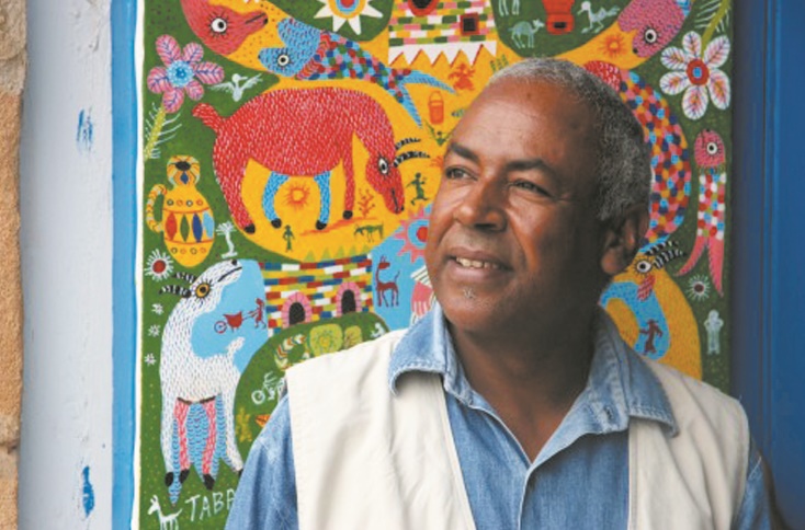 “Le Ganoui visionnaire” de Mohamed Tabal exposé à Casablanca