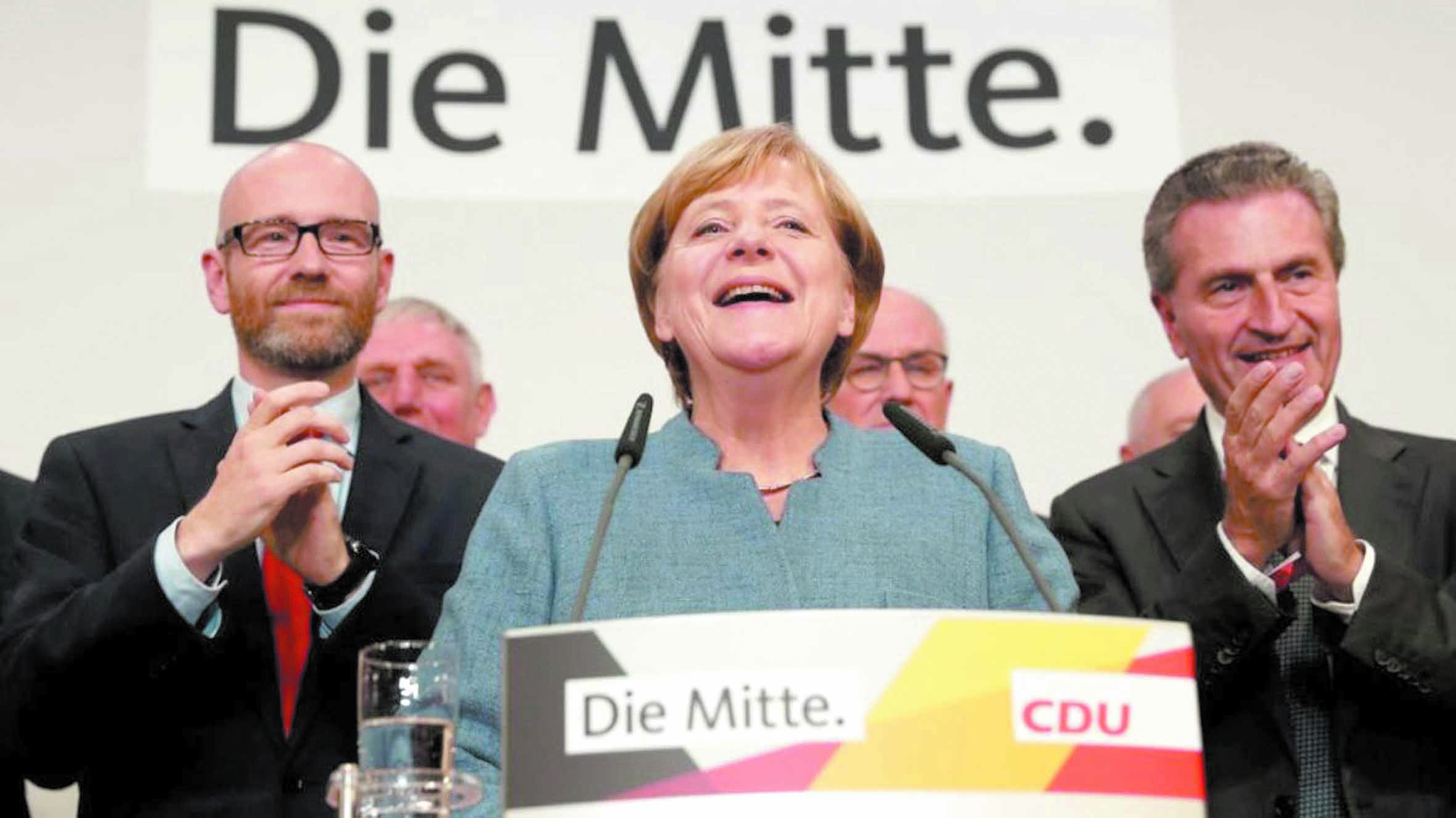 Victoire  au goût amer pour Merkel