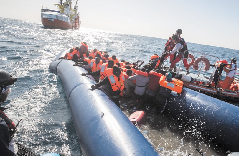 Les arrivées de migrants en Italie en baisse d'un tiers en 2017