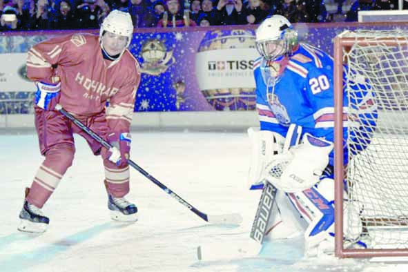 Insolite : Poutine joueur  de hockey