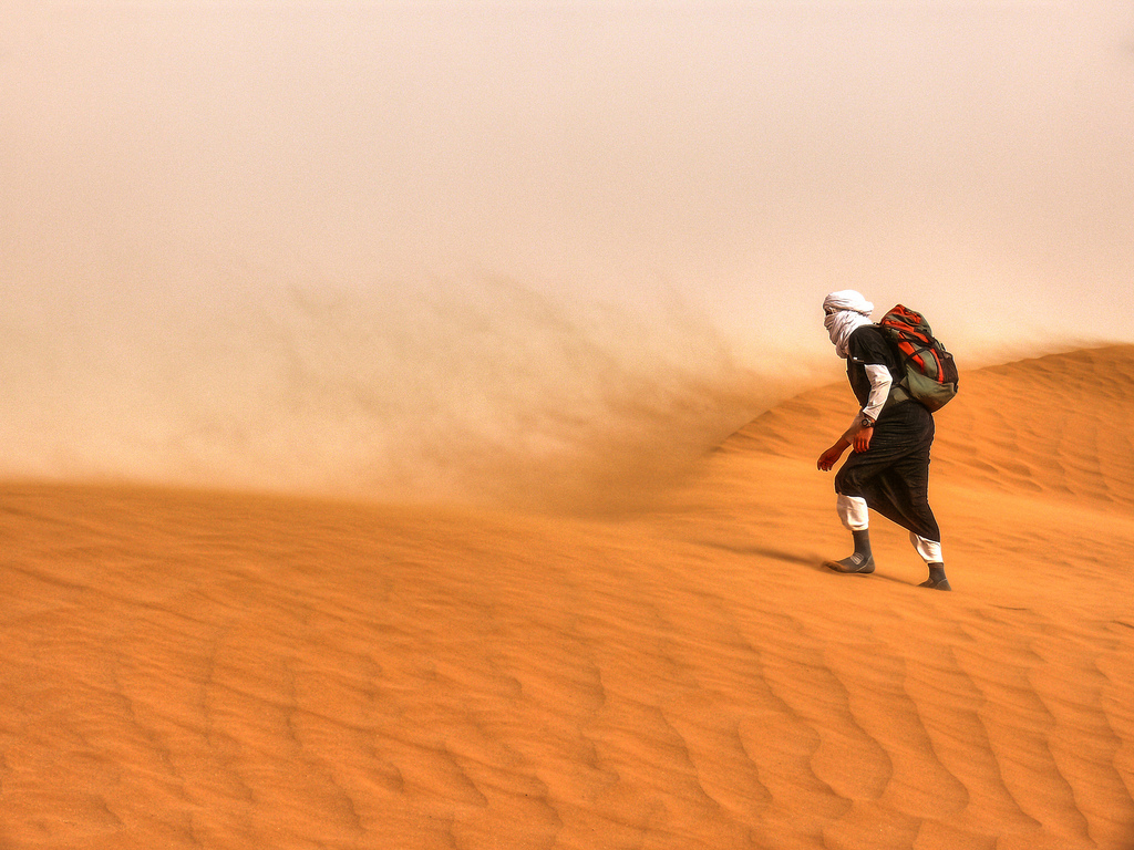 Recrudescence des tempêtes de sable dans la zone MENA