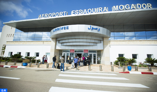 Hausse du mouvement des passagers au niveau de l’aéroport international Essaouira-Mogador