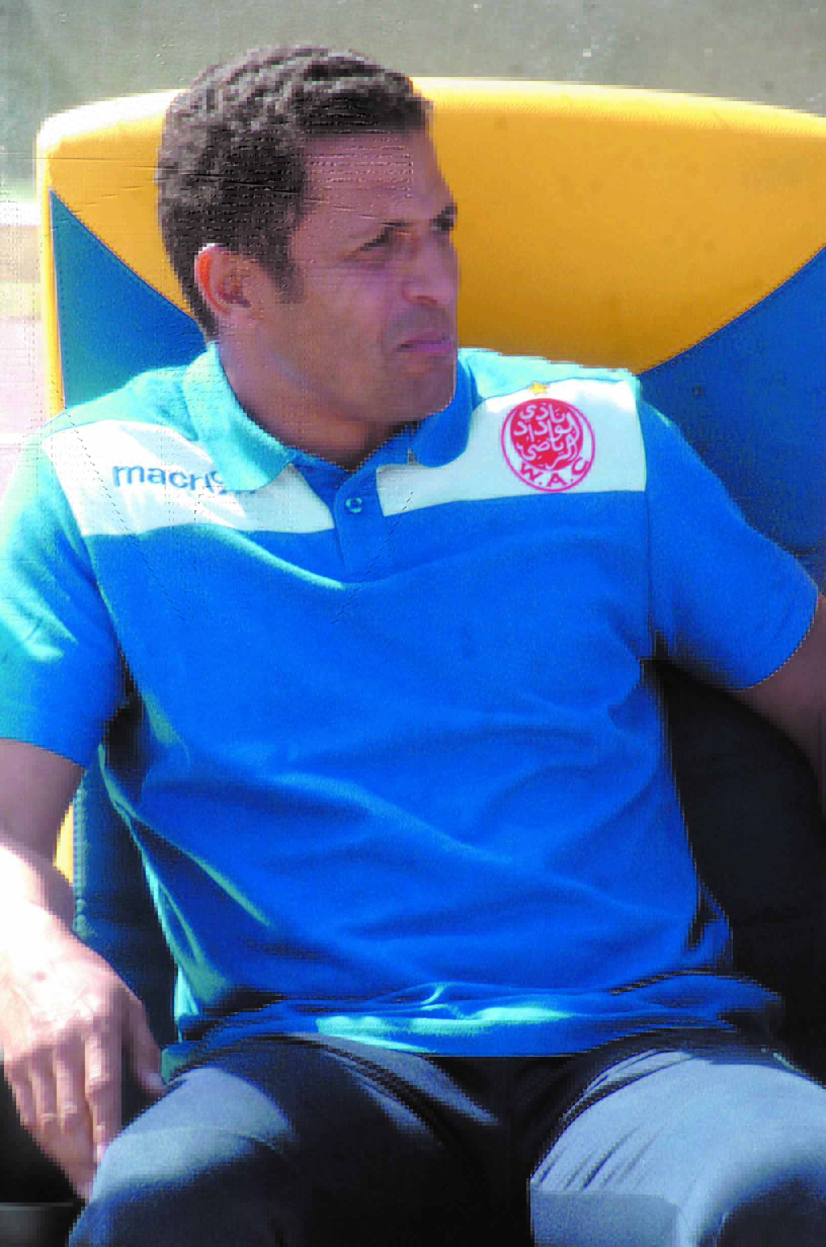 Houcine Ammouta sur le départ