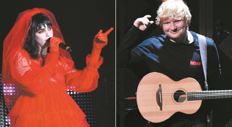 Ed Sheeran et Dua Lipa dominent les nominations pour Brit Awards