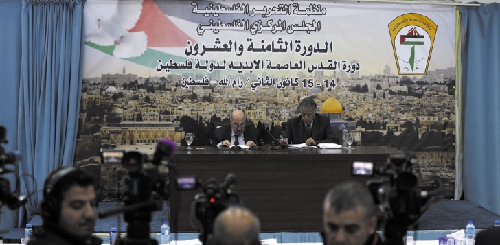 Le Conseil central palestinien appelle l'OLP à suspendre la reconnaissance d'Israël