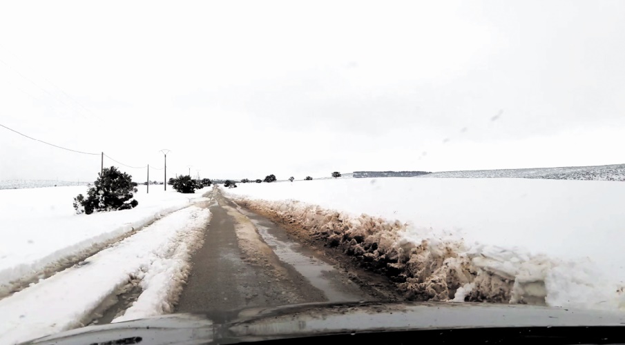 Déneigement des routes à l’Oriental