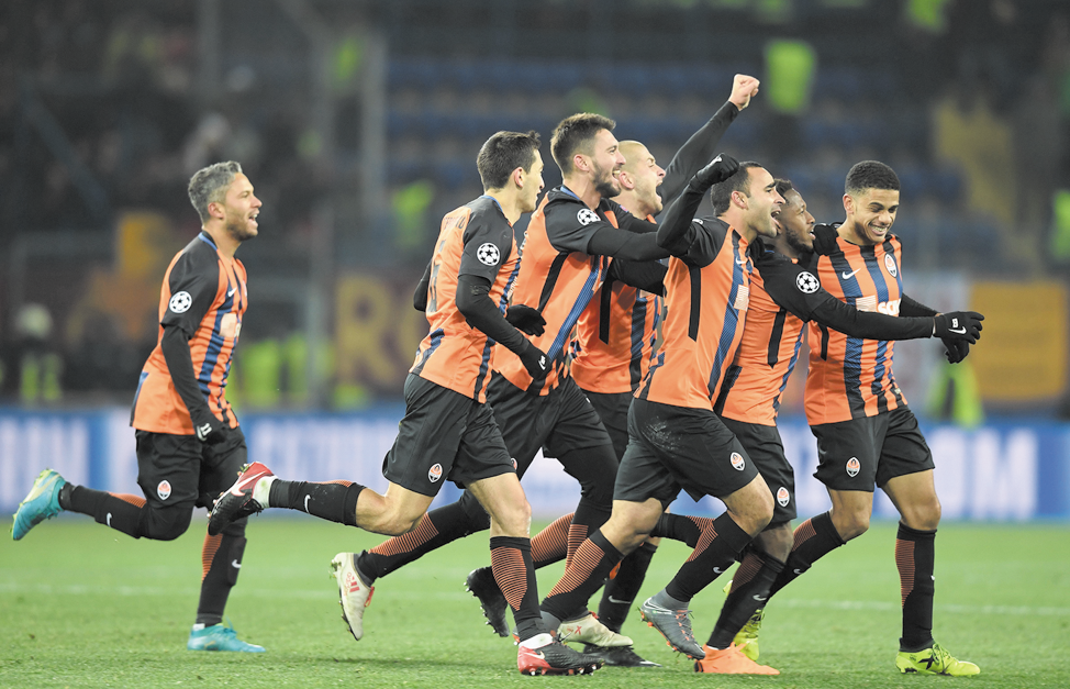 La Roma écœurée par le Shakhtar