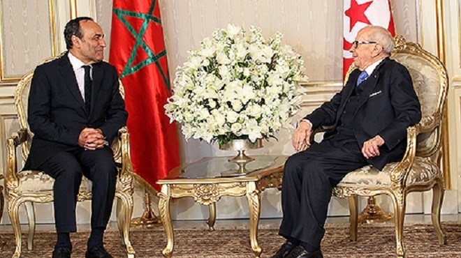 Habib El Malki reçu en audience par  le président de la République tunisienne
