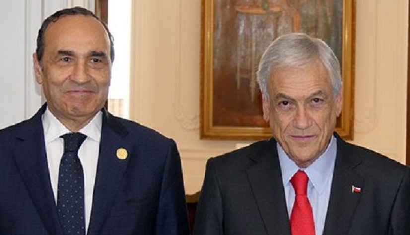 Sebastián Piñera : L'intégrité territoriale du Maroc est un principe constant au Chili