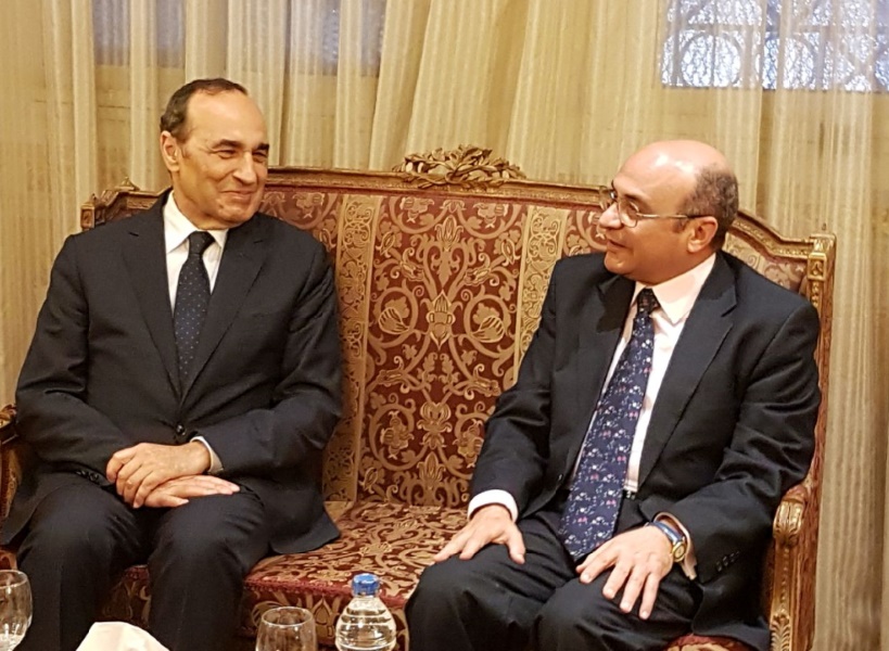 Le président de la Chambre des représentants et Ali Abdel Aal. Le président de la Chambre des représentants et Ali Abdel Aal.
