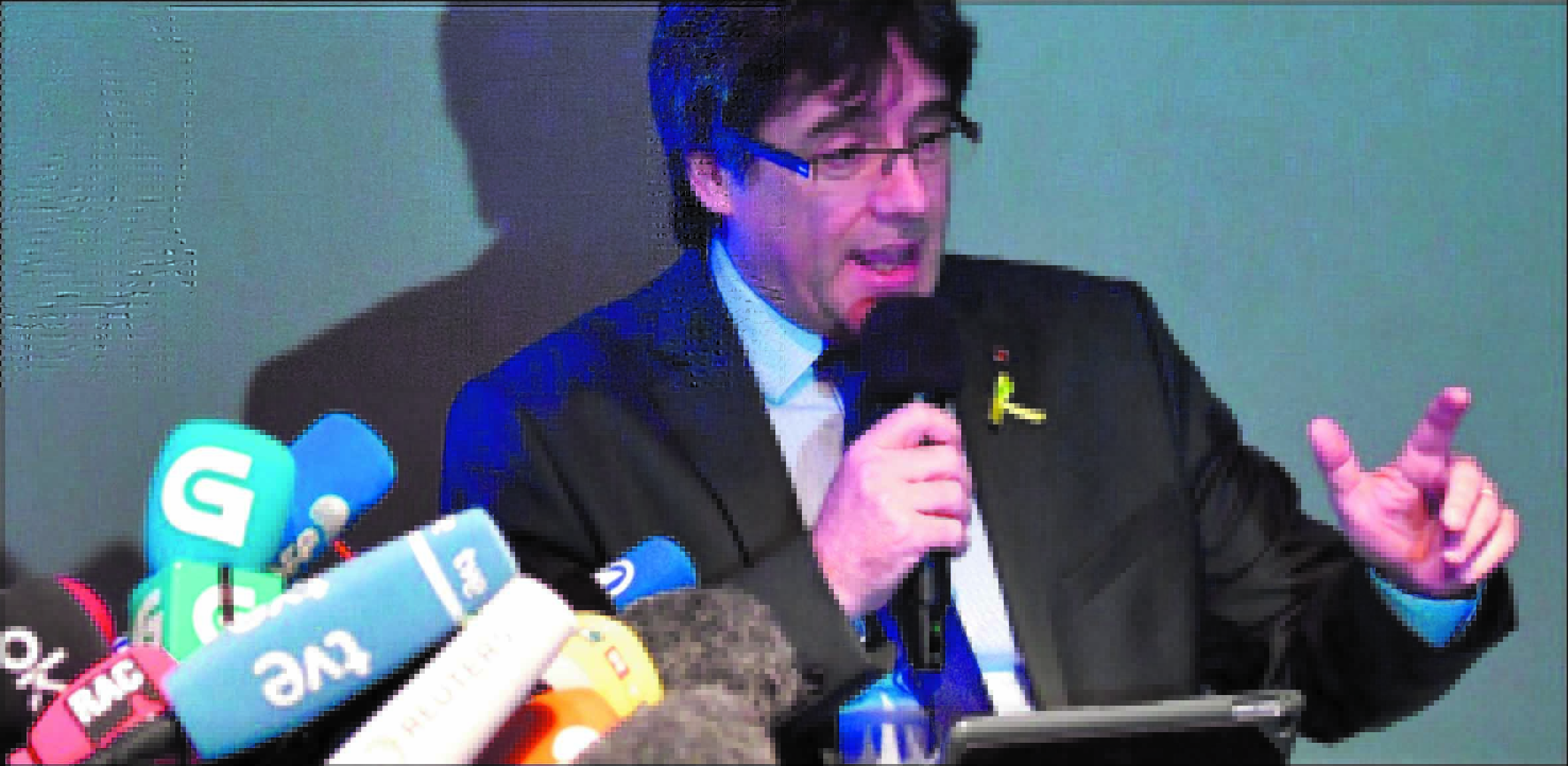 Pour Puigdemont, l'indépendance de  la Catalogne n'est pas l'unique solution Pour Puigdemont, l'indépendance de  la Catalogne n'est pas l'unique solution