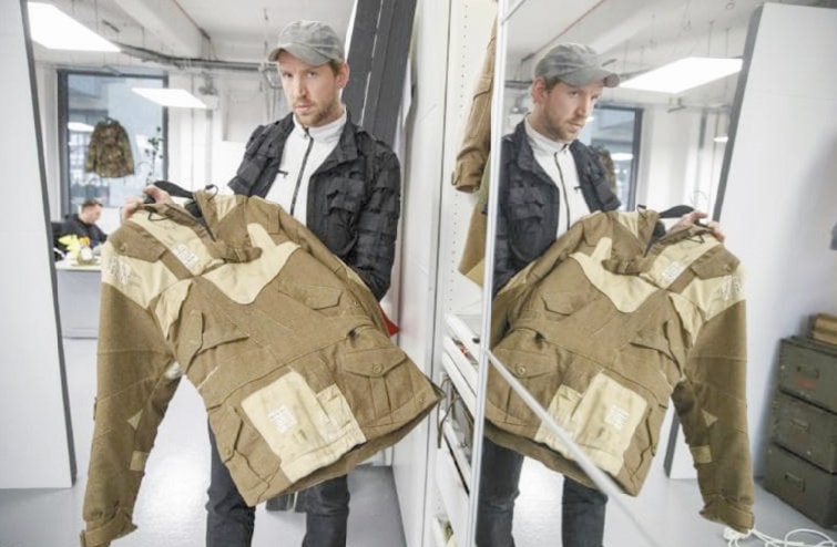 Christopher Raeburn, le crack de la mode écolo Christopher Raeburn, le crack de la mode écolo