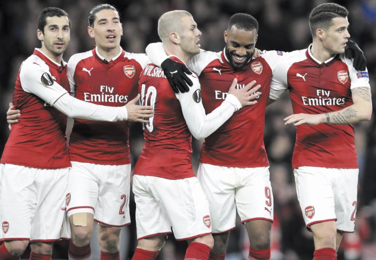 Europa League : Arsenal et Atlético ont tremblé Europa League : Arsenal et Atlético ont tremblé