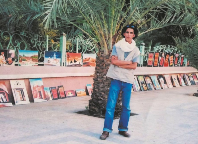 Rachid Adidou, l’artiste qui réclame un atelier pour abriter ses toiles