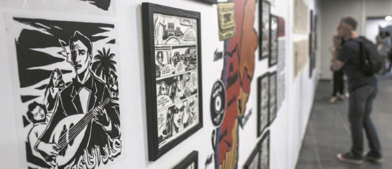 Un parking de Lyon confie ses murs à la jeune BD libanaise
