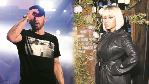 Eminem alimente les rumeurs sur une liaison avec Nicki Minaj