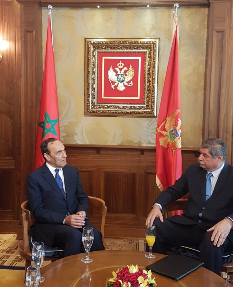Entretien entre le président du parlement et Zoran Jankovic, secrétaire d’Etat  aux Affaires étrangères