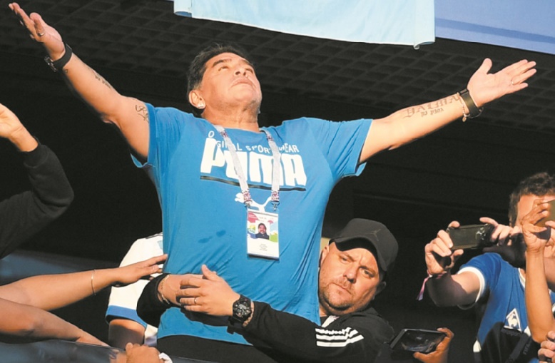 Maradona Je vais parfaitement,  je n'ai jamais été aussi bien