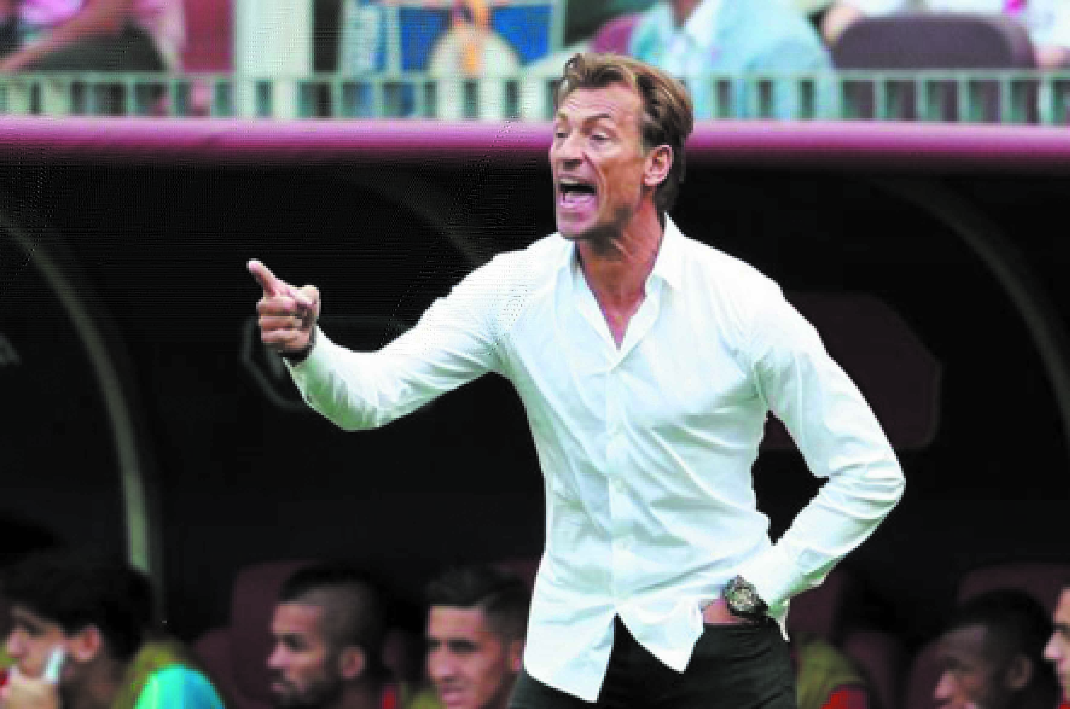 Hervé Renard :  Je peux aussi, et ça m’est arrivé, avoir un désir de partir