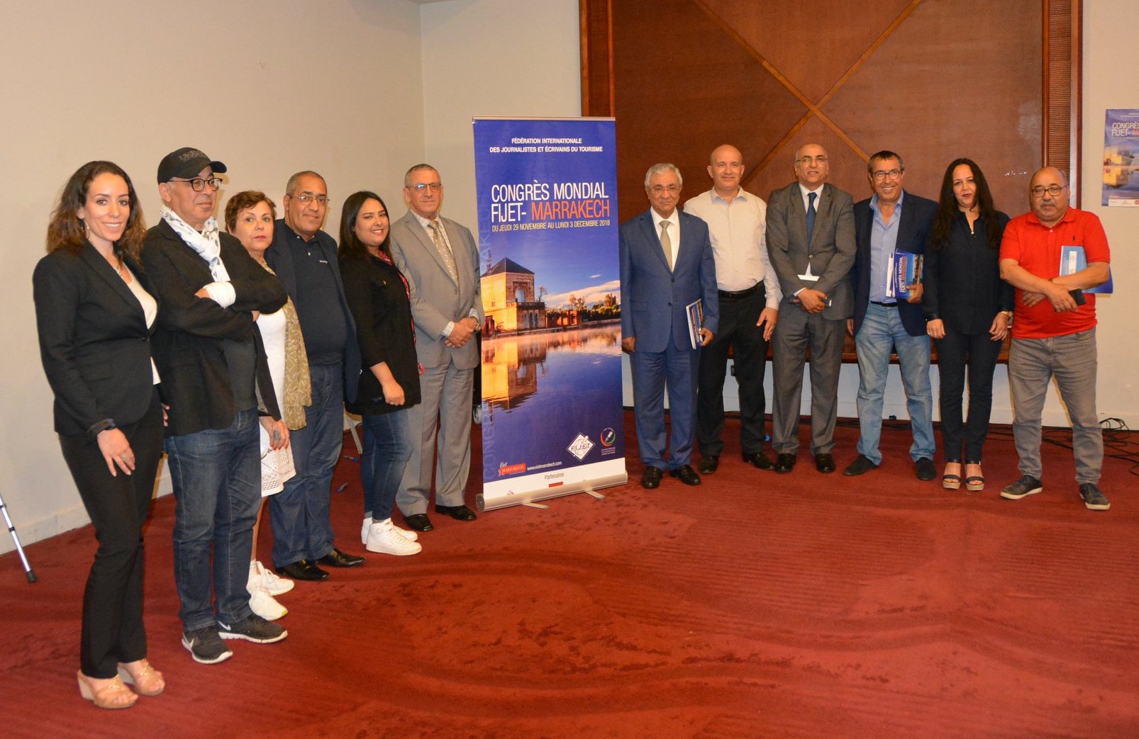 Marrakech, hôte du Congrès mondial annuel de la FIJET