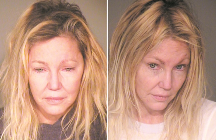 Quand les stars se font tirer le portrait en prison !  Heather Locklear