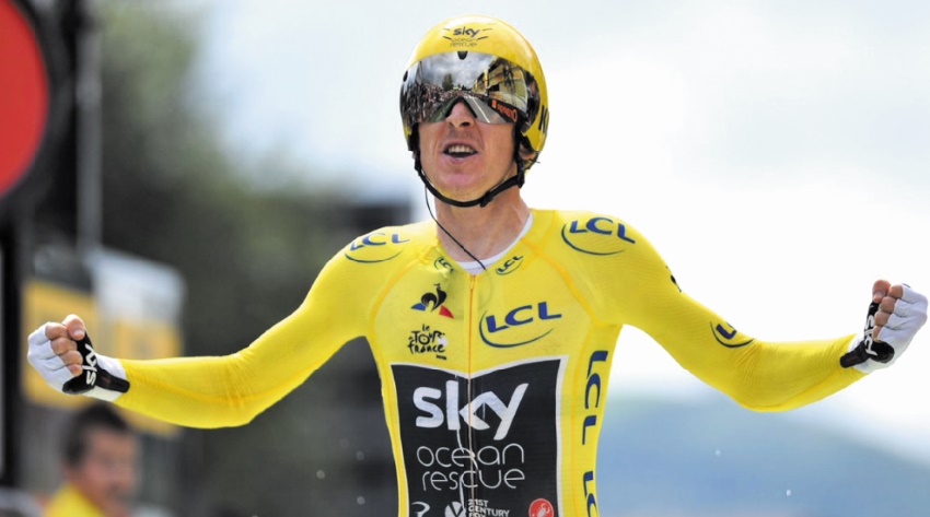 Geraint Thomas Sang-froid gallois et sens de l'humour "so british"