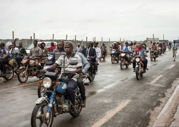 Les moto-taxis de Bangui sur la sellette