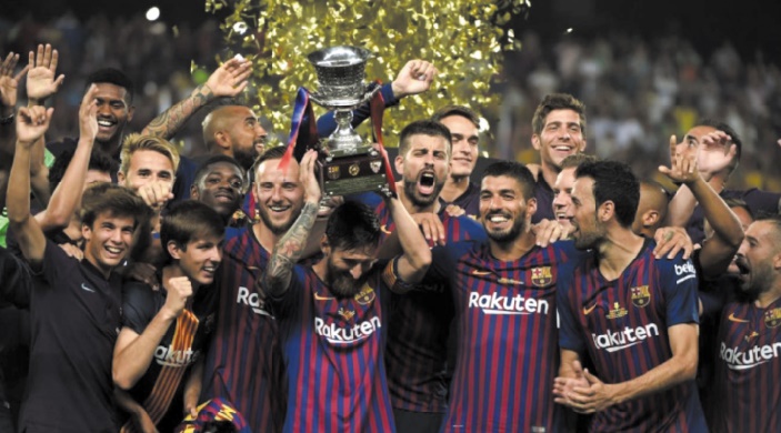 Le Barça décroche la Supercoupe d’Espagne à Tanger
