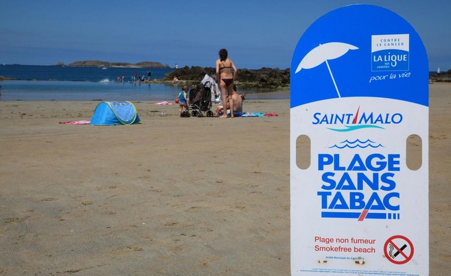 Des plages françaises expérimentent les vacances sans tabac