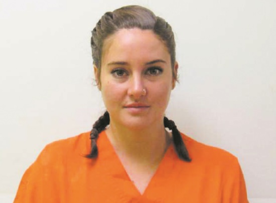 Quand les stars se font tirer le portrait en prison !  Shailene Woodley