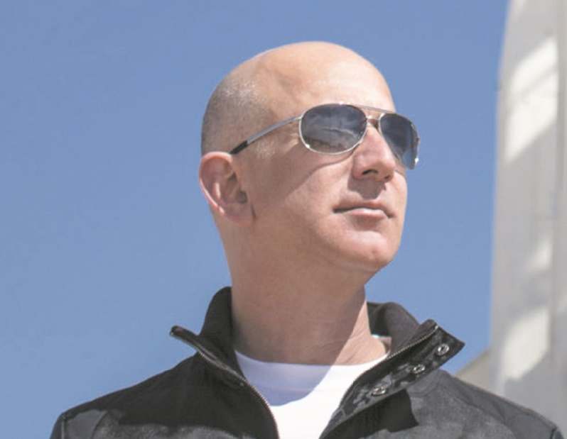 Jeff Bezos, patron d'Amazon  et homme le plus riche du monde