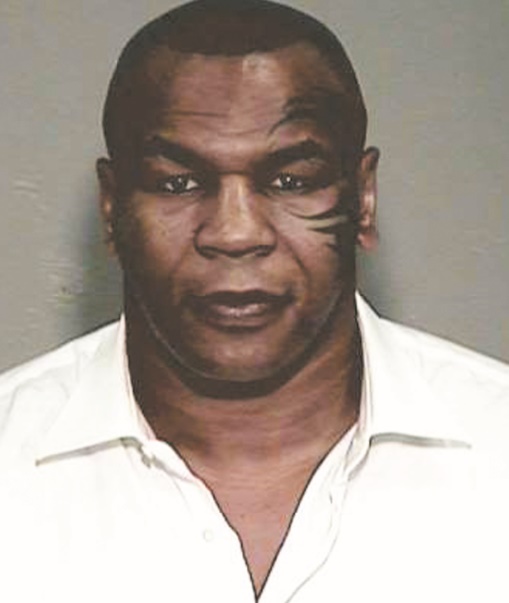 Quand les stars se font tirer le portrait en prison !  Mike Tyson