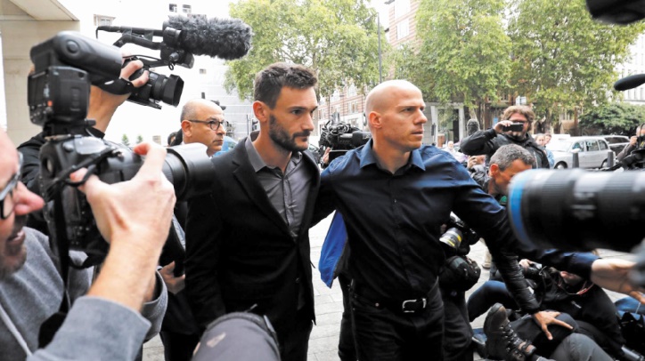 Condamnation de Hugo Lloris Condamnation de Hugo Lloris