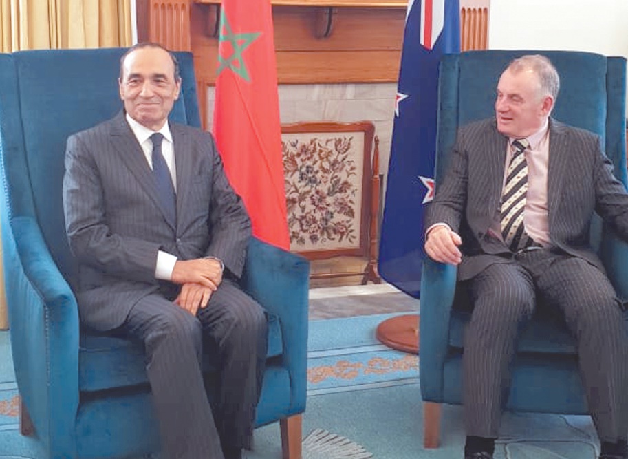 Intenses activités de Habib El Maliki à Wellington