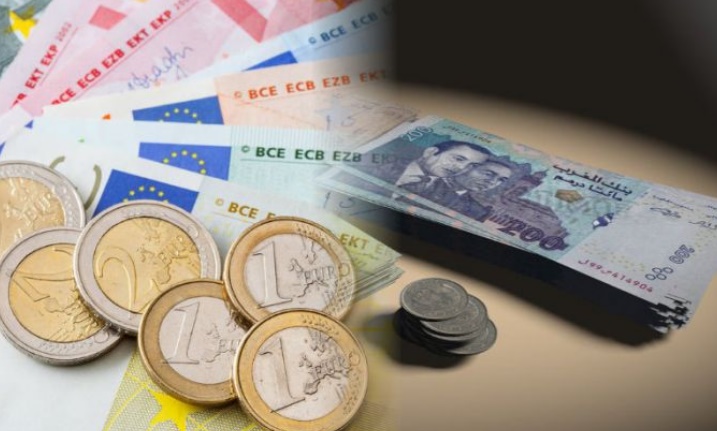 Le dirham se déprécie par rapport à l'euro et s'apprécie vis-à-vis du dollar