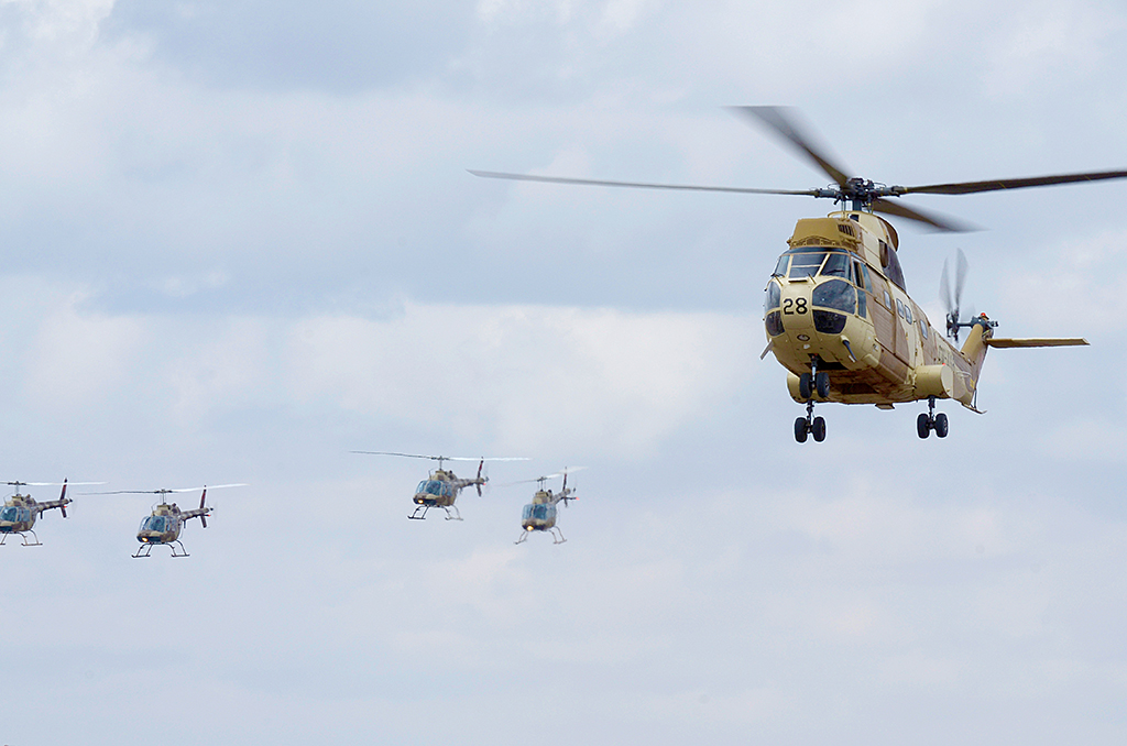 Des shows  aériens en  clôture du  Marrakech  Air Show
