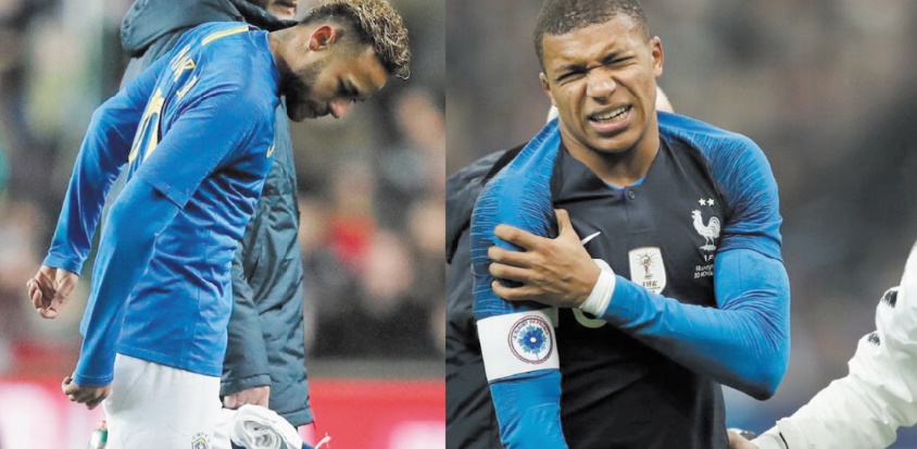 Mbappé et Neymar blessés : Le PSG retient son souffle avant Liverpool