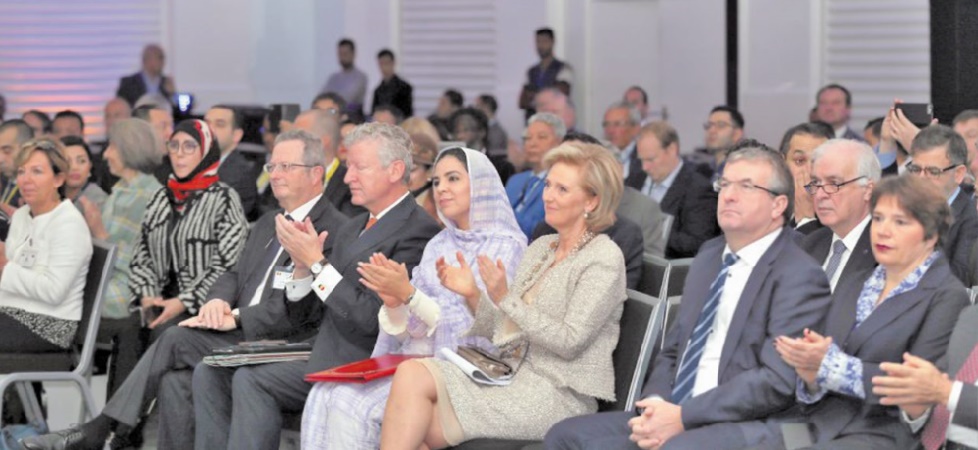La Princesse Astrid et Rkia Derham au Forum belgo-marocain. La Princesse Astrid et Rkia Derham au Forum belgo-marocain.