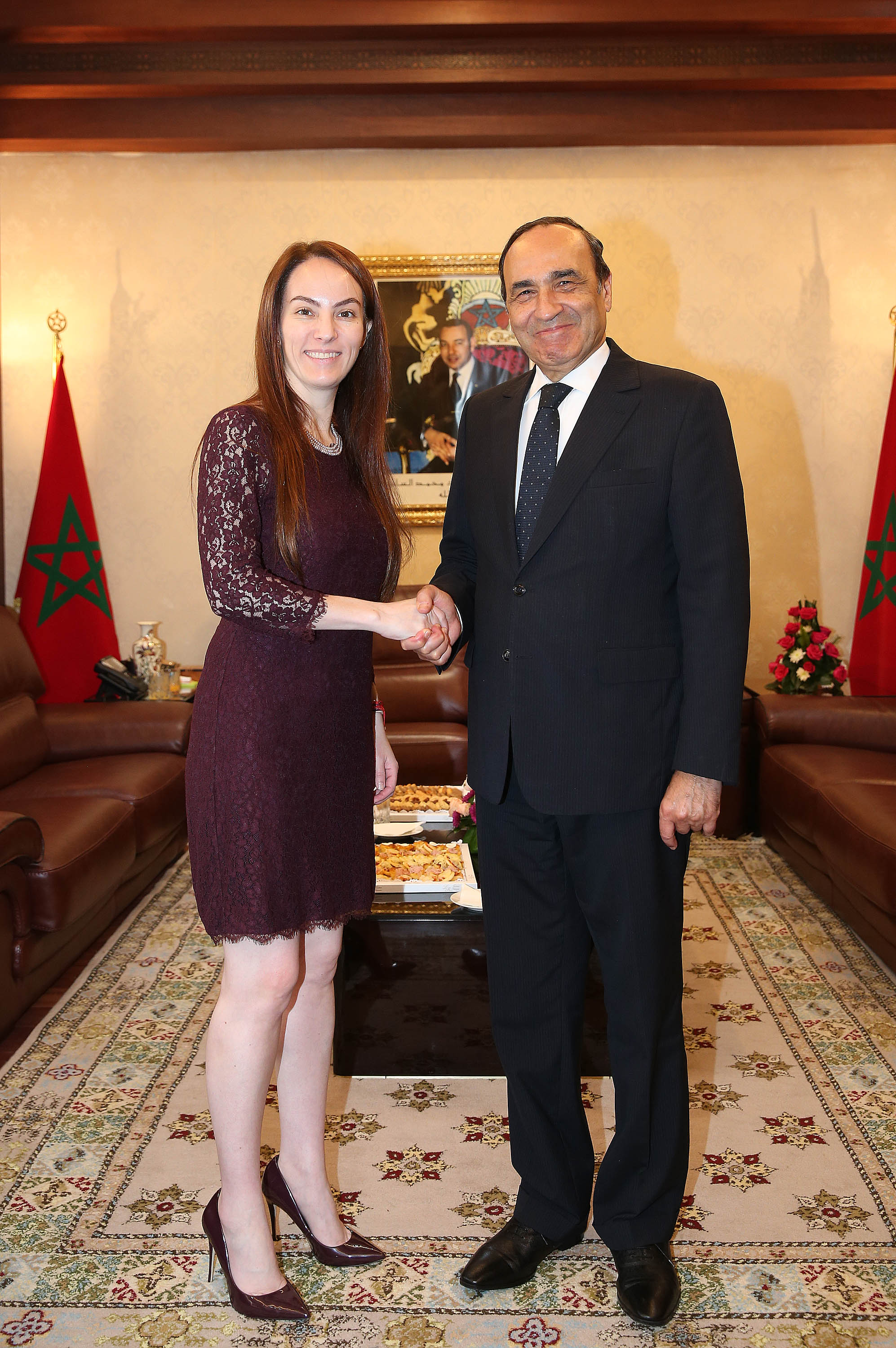 Le président de la Chambre des représentants reçoit Gabriela Cuevas Barrón