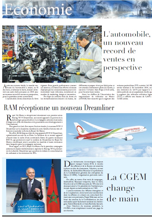 Spécial fin d'année "Economie"