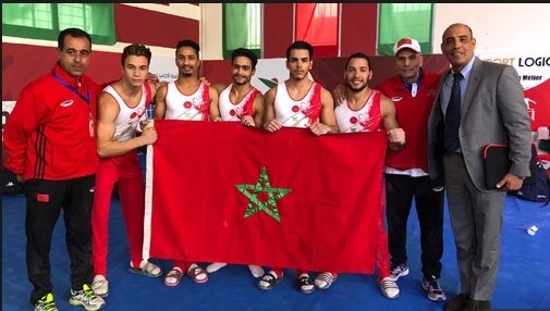 Distinction de la sélection marocaine au Championnat arabe de gymnastique