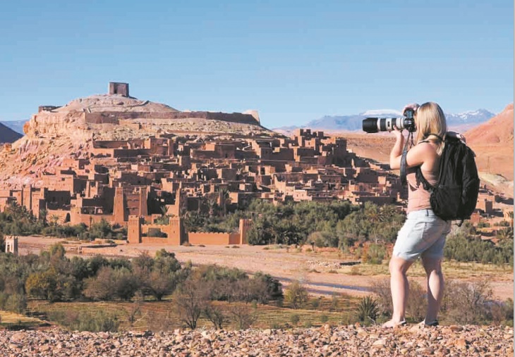 Hausse des arrivées touristiques à Ouarzazate durant les dix premiers mois de 2018