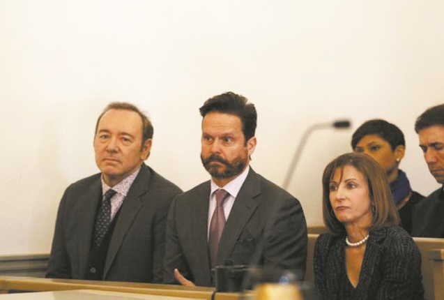 Kevin Spacey inculpé d'agression sexuelle, plaide non coupable