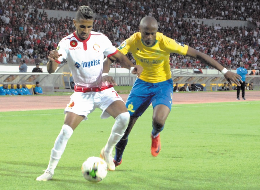 WAC-Mamelodi Sudowns lors de leur dernière confrontation au titre de l’édition 2018 de la Ligue des champions.